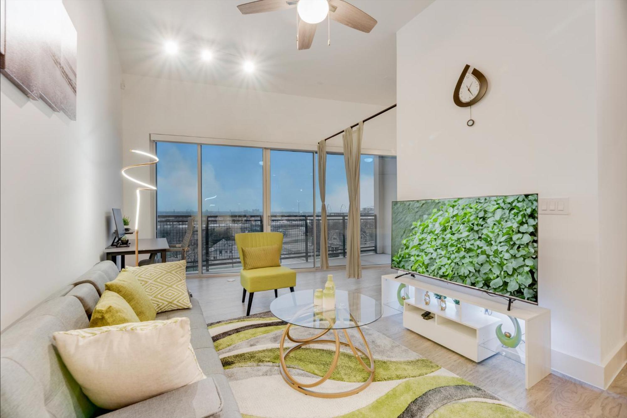 Snappy Loft Style 2Br I Gym I Parking I Workspace Даллас Екстер'єр фото